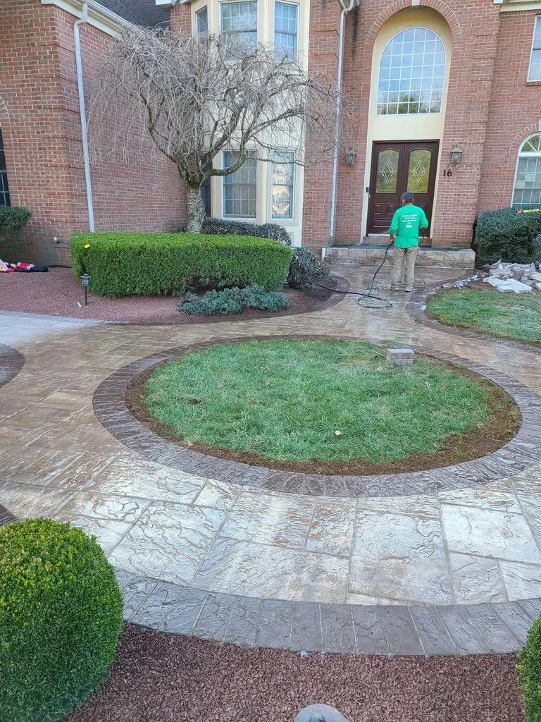 Custom Circular Paver Walkway Monmouth County NJ