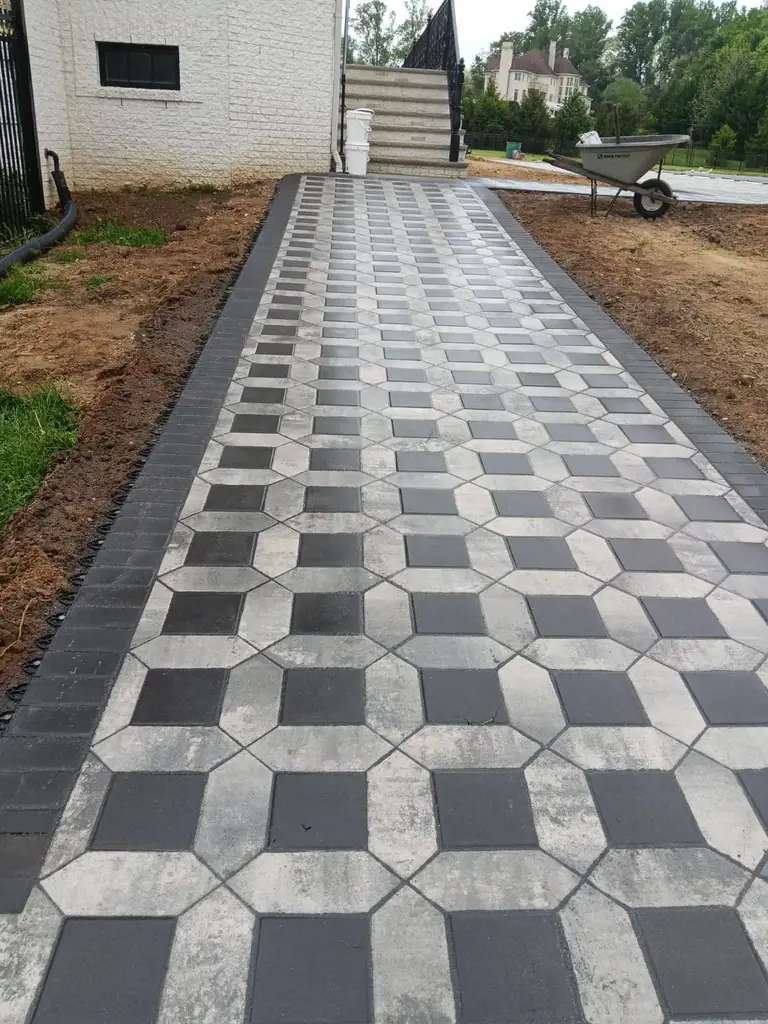 Custom Paver Walkway Design Monmouth County NJ