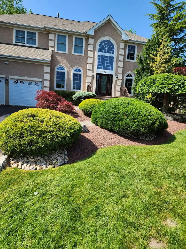 Front Yard Landscaping Bushes Monmouth County NJ