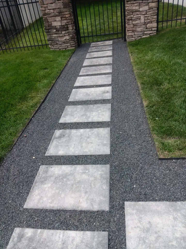 Stepping Stone Gravel Path Monmouth County NJ