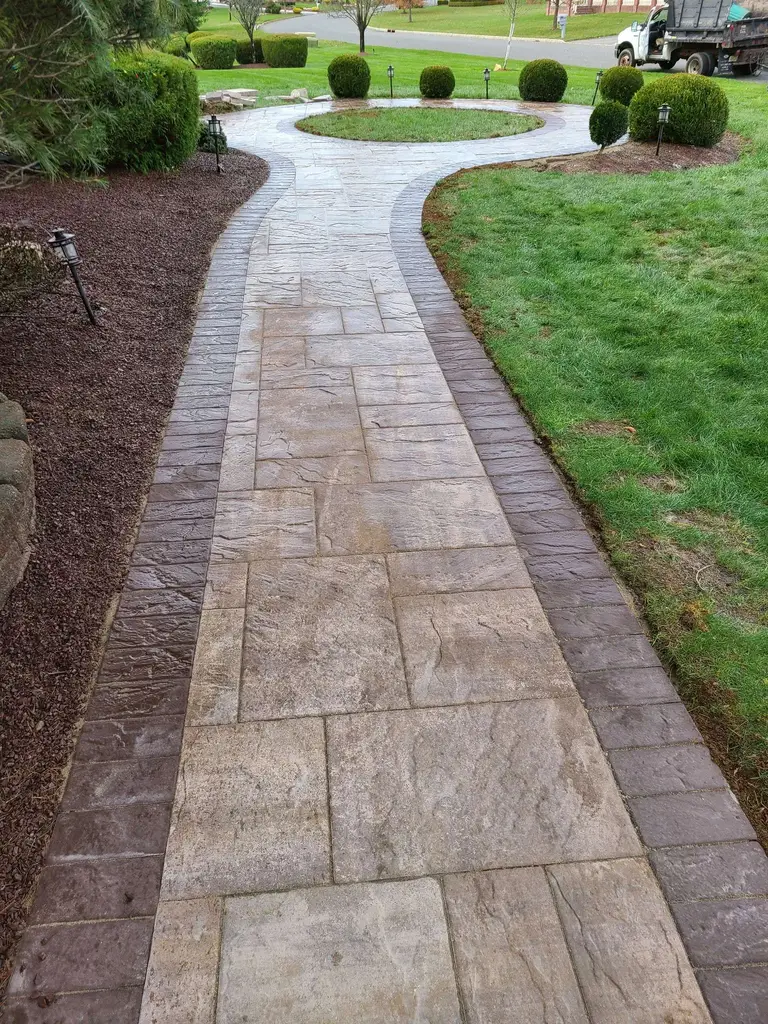 Straight Paver Walkway Monmouth County NJ